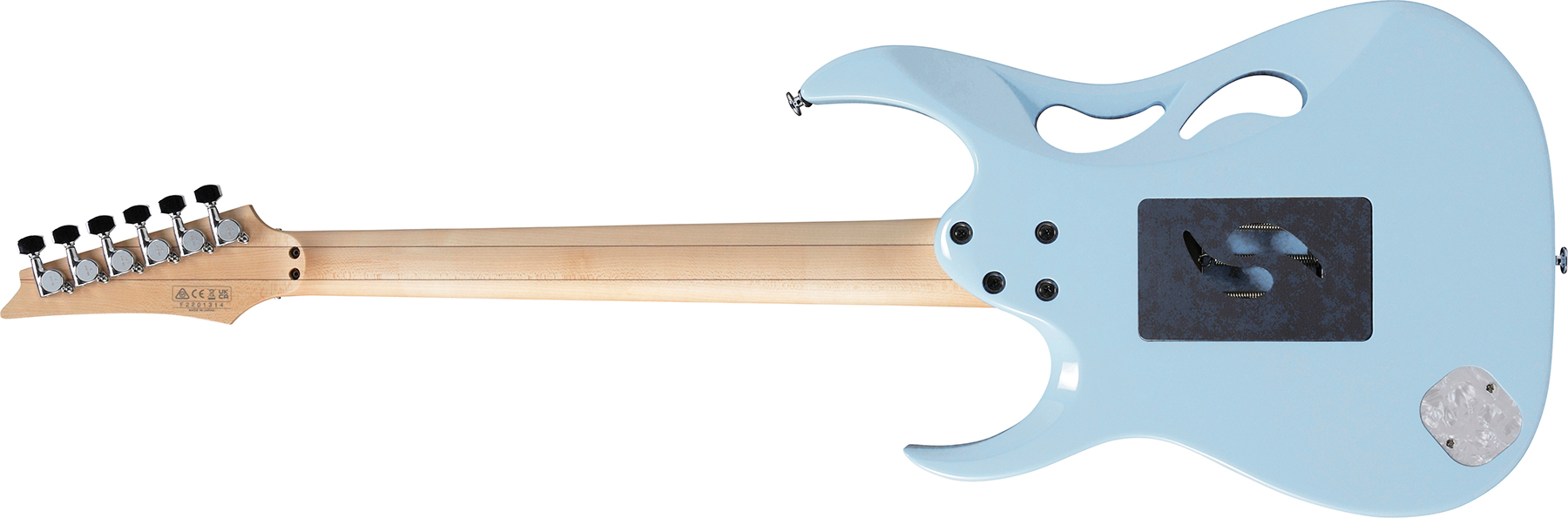 Ibanez Steve Vai Pia3761c Blp Signature Jap 2h Dimarzio Fr Rw - Blue Powder - Str shape electric guitar - Variation 1