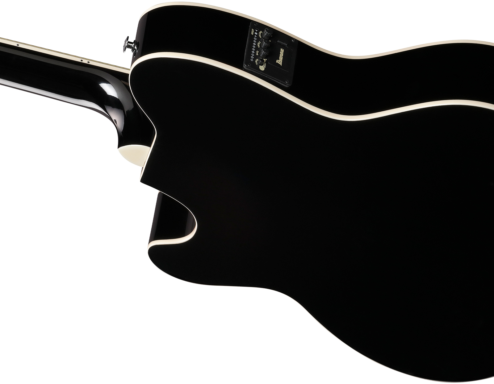 Ibanez Tcy10pa Bkb Talman Cw Tilleul Sapele Pur - Transparent Brown Black Burst - Folk guitar - Variation 3