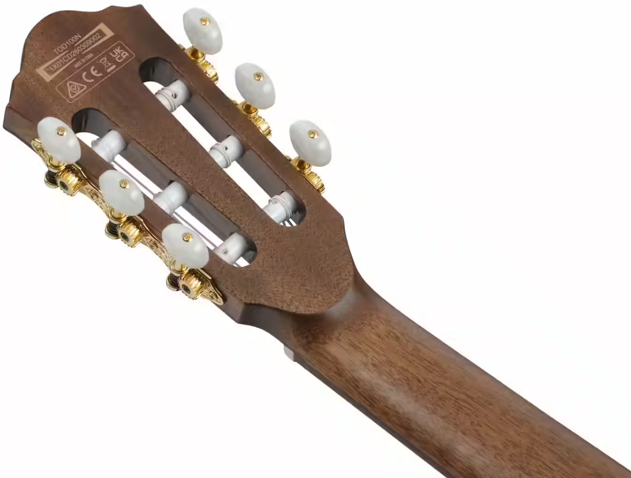 Ibanez Tim Henson Tod100n Nt Jap Signature Epicea Okoume Eb - Natural - Classical guitar 4/4 size - Variation 6