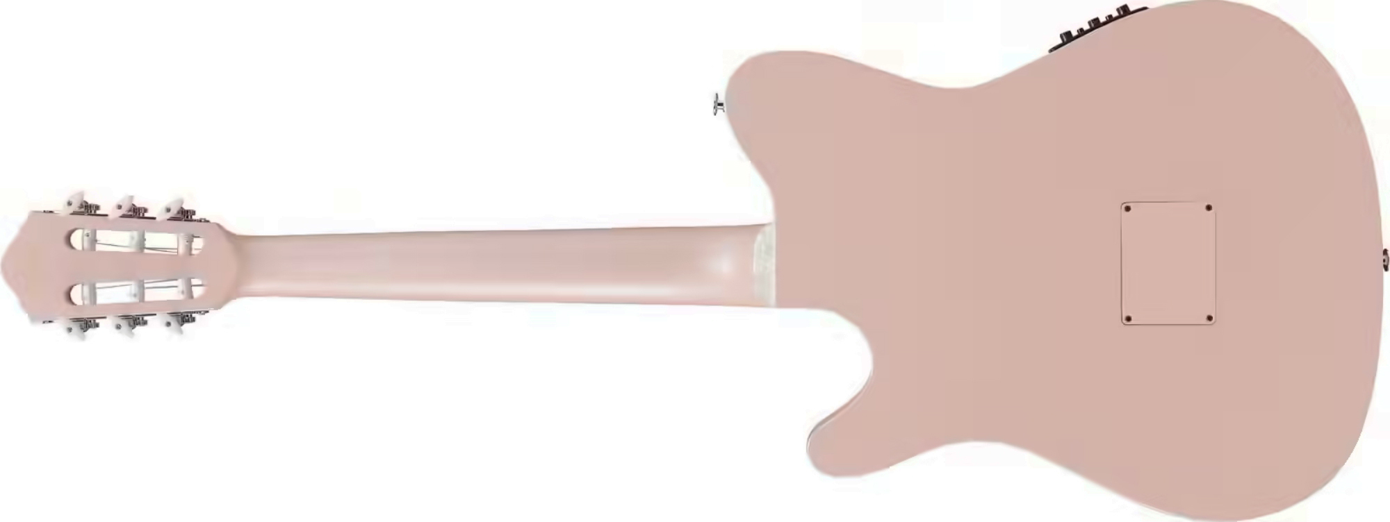 Ibanez Tim Henson Tod10n Paf Ind Signature Epicea Sapele Rw - Pearl Pink Flat - Classical guitar 4/4 size - Variation 1