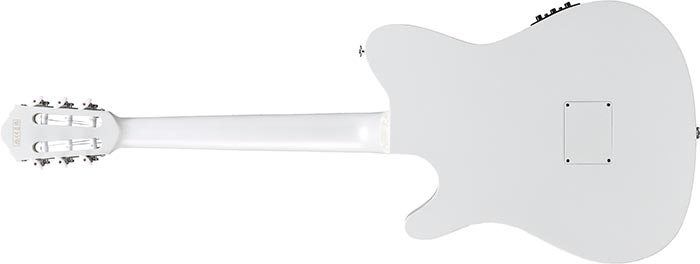 Ibanez Tim Henson Tod10n Smf Ind Signature Epicea Sapele Rw - Silver Metallic Flat - Classical guitar 4/4 size - Variation 1