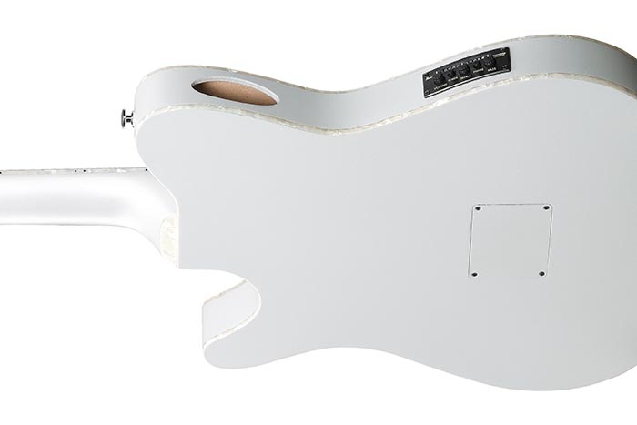 Ibanez Tim Henson Tod10n Smf Ind Signature Epicea Sapele Rw - Silver Metallic Flat - Classical guitar 4/4 size - Variation 3