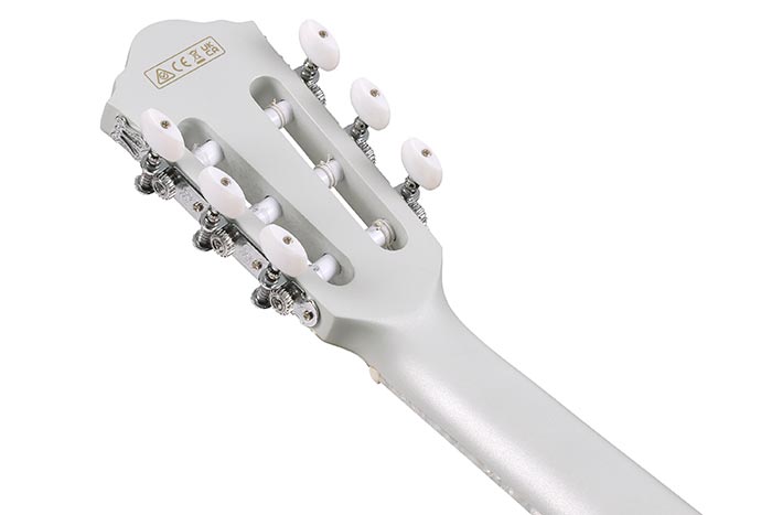 Ibanez Tim Henson Tod10n Smf Ind Signature Epicea Sapele Rw - Silver Metallic Flat - Classical guitar 4/4 size - Variation 4