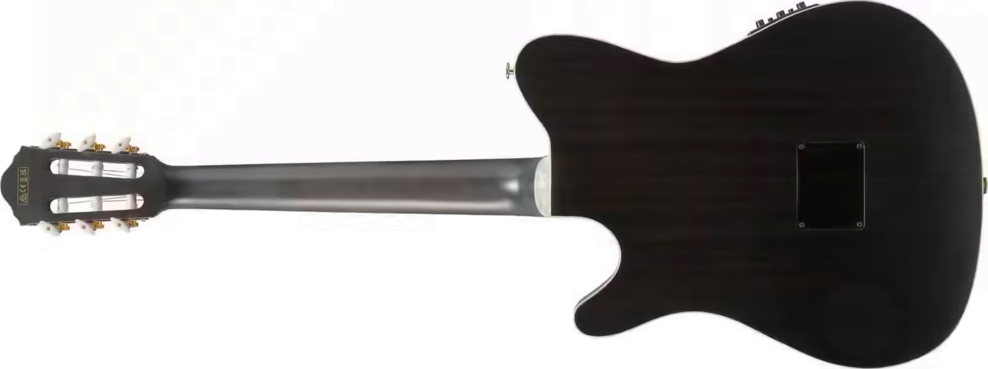 Ibanez Tim Henson Tod20fmn Bfl Ind Signature Erable Sapele Rw - Black Burst Fade Low Gloss - Classical guitar 4/4 size - Variation 1