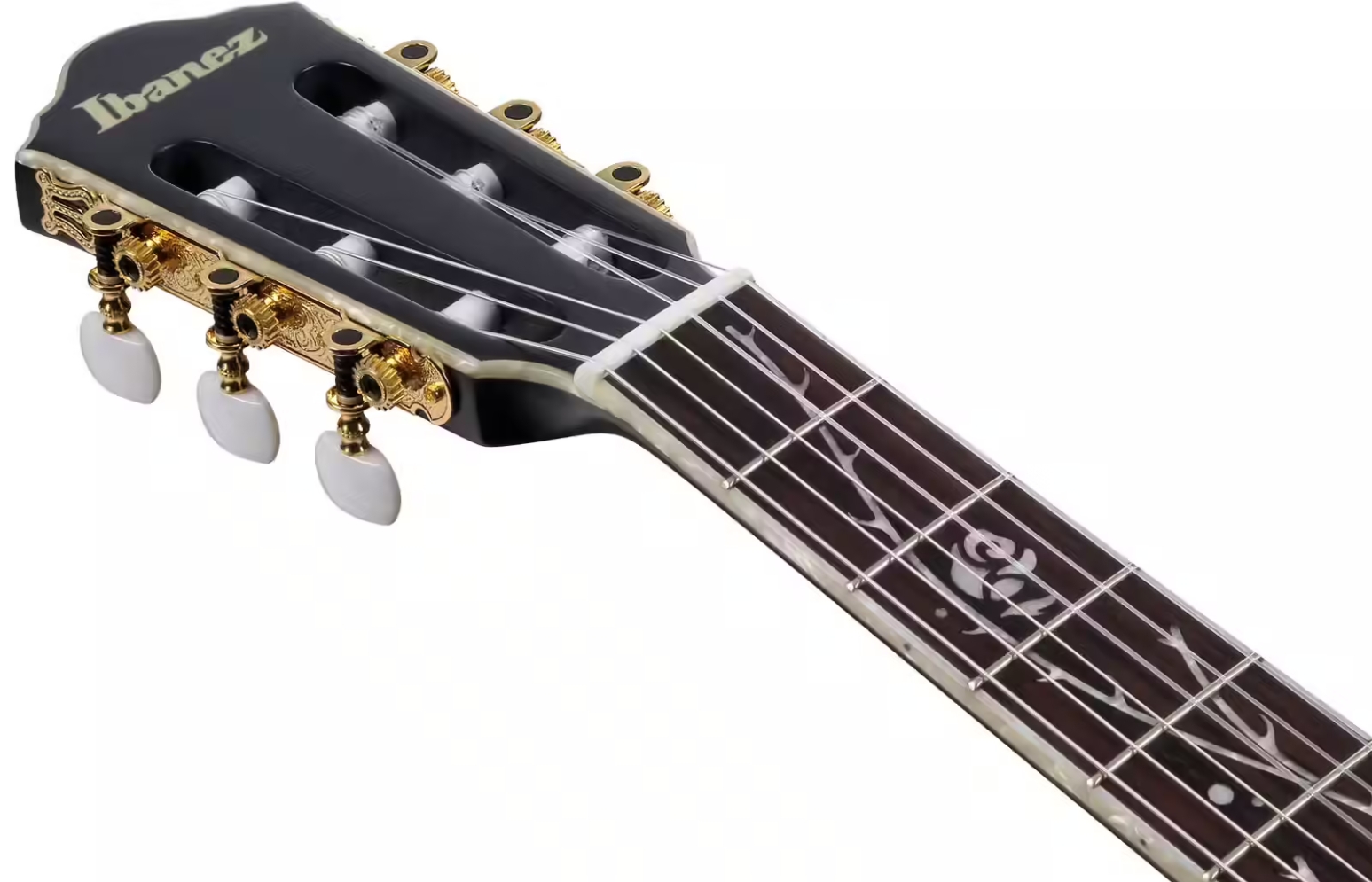 Ibanez Tim Henson Tod20fmn Bfl Ind Signature Erable Sapele Rw - Black Burst Fade Low Gloss - Classical guitar 4/4 size - Variation 5