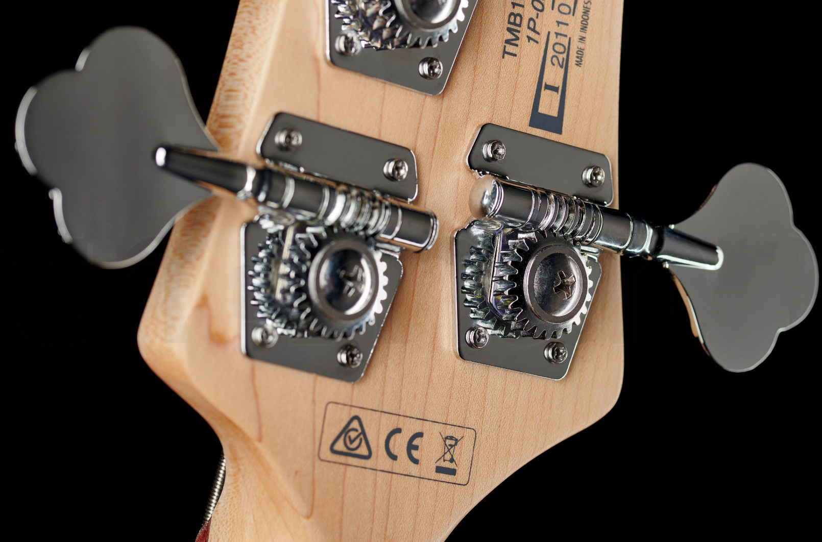 Ibanez Tmb100l Bk Standard Talman Bass Lh Gaucher Active Jat - Black - Solid body electric bass - Variation 3