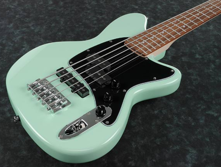 Ibanez Tmb35 Mgr Talman Bass 5-cordes Jat - Mint Green - Electric bass for kids - Variation 1