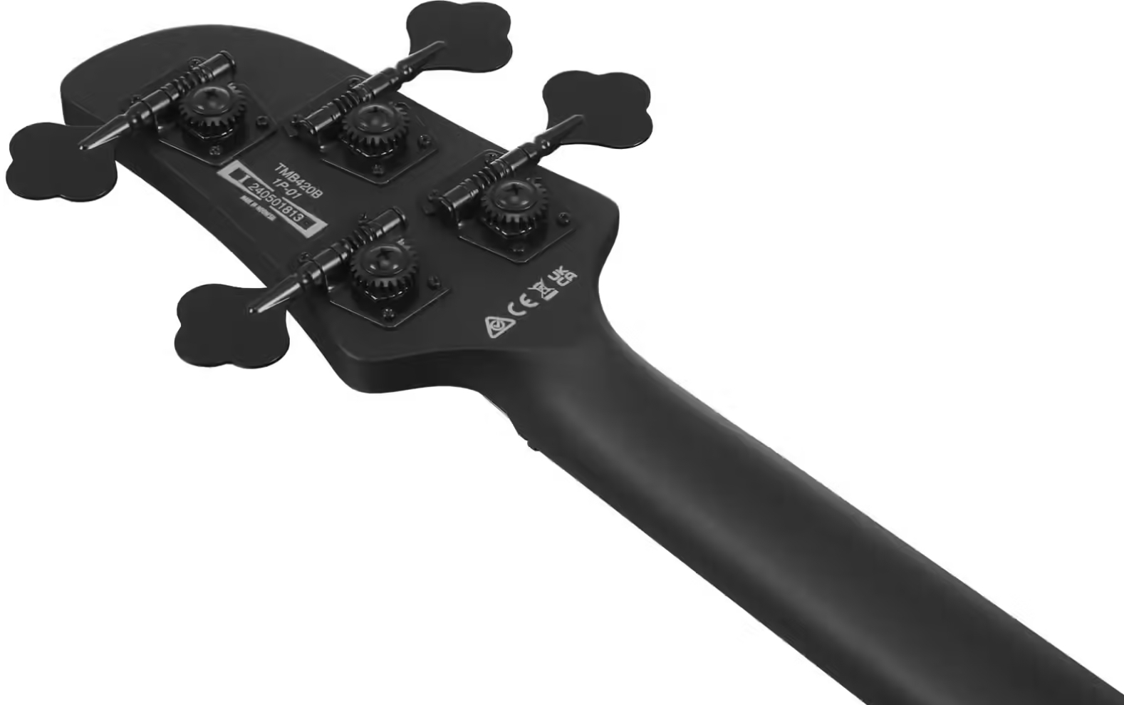 Ibanez Tmb420b Bkf Standard Talman Bass Active Ebo - Black Flat - Solid body electric bass - Variation 4