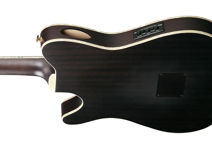 Ibanez Tod10n Tim Henson Signature Electro Sitka Sapele Wal - Black - Classical guitar 4/4 size - Variation 1