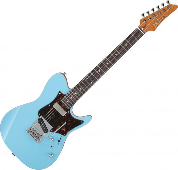 Solid body electric guitar Ibanez Tom Quayle TQMS1 CTB Japan - Celeste blue