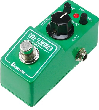 Ibanez Tube Screamer Ts Mini - Overdrive, distortion & fuzz effect pedal - Variation 1