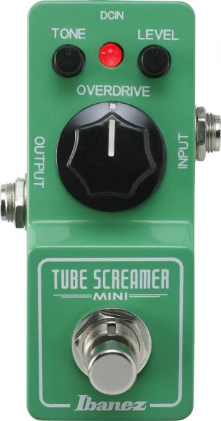 Overdrive, distortion & fuzz effect pedal Ibanez Tube Screamer TS Mini