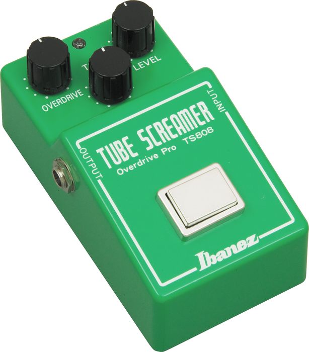 Ibanez Tube Screamer TS808 Overdrive, distortion & fuzz effect pedal