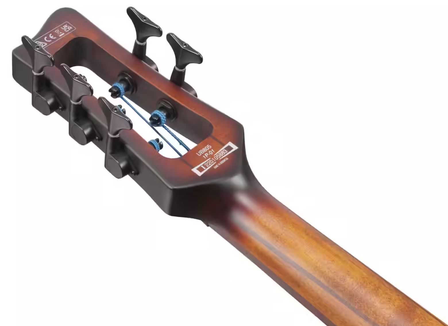 Ibanez Ub805 Mob Upright Bass 5c Jat - Mahogany Oil Burst - Solid body electric bass - Variation 5