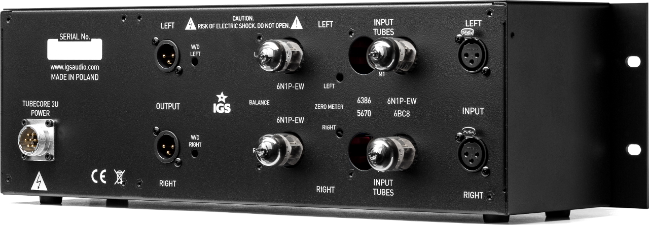 Igs Audio Tubecore 3u - Kompressor Limiter Gate - Variation 1