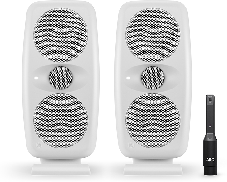 Ik Multimedia Iloud Mtm Mkii-white - La Paire - Active studio monitor - Main picture