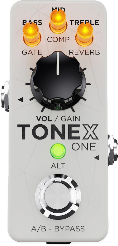 Ik Multimedia Tonex One Brown Sound Ltd White - Guitar amp modeling simulation - Main picture