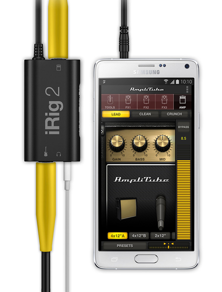 IK Multimedia iRig 2 Mobile Guitar Interface for iOS