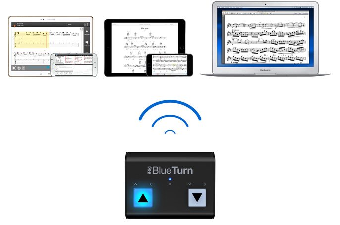 Ik Multimedia Irig Blueturn - Switch pedal - Variation 2