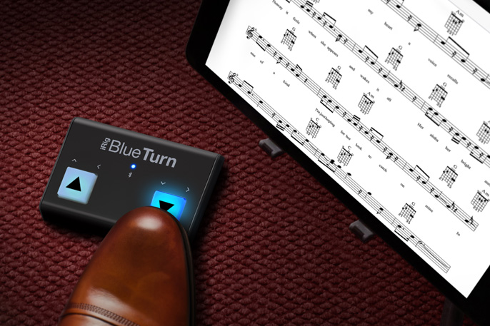 Ik Multimedia Irig Blueturn - Switch pedal - Variation 3