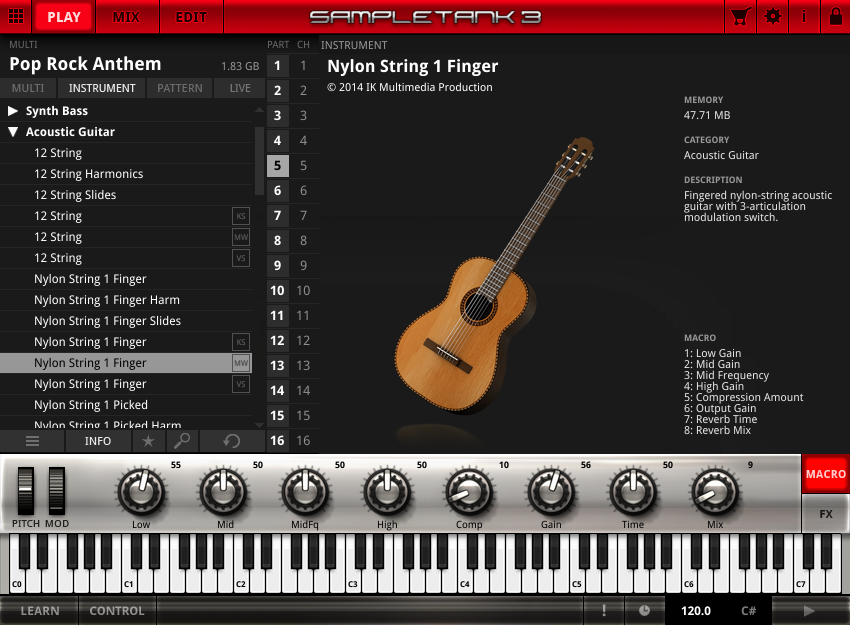 Ik Multimedia Irig Key Pro + Sampletank 3 Bundle - Controller-Keyboard - Variation 3