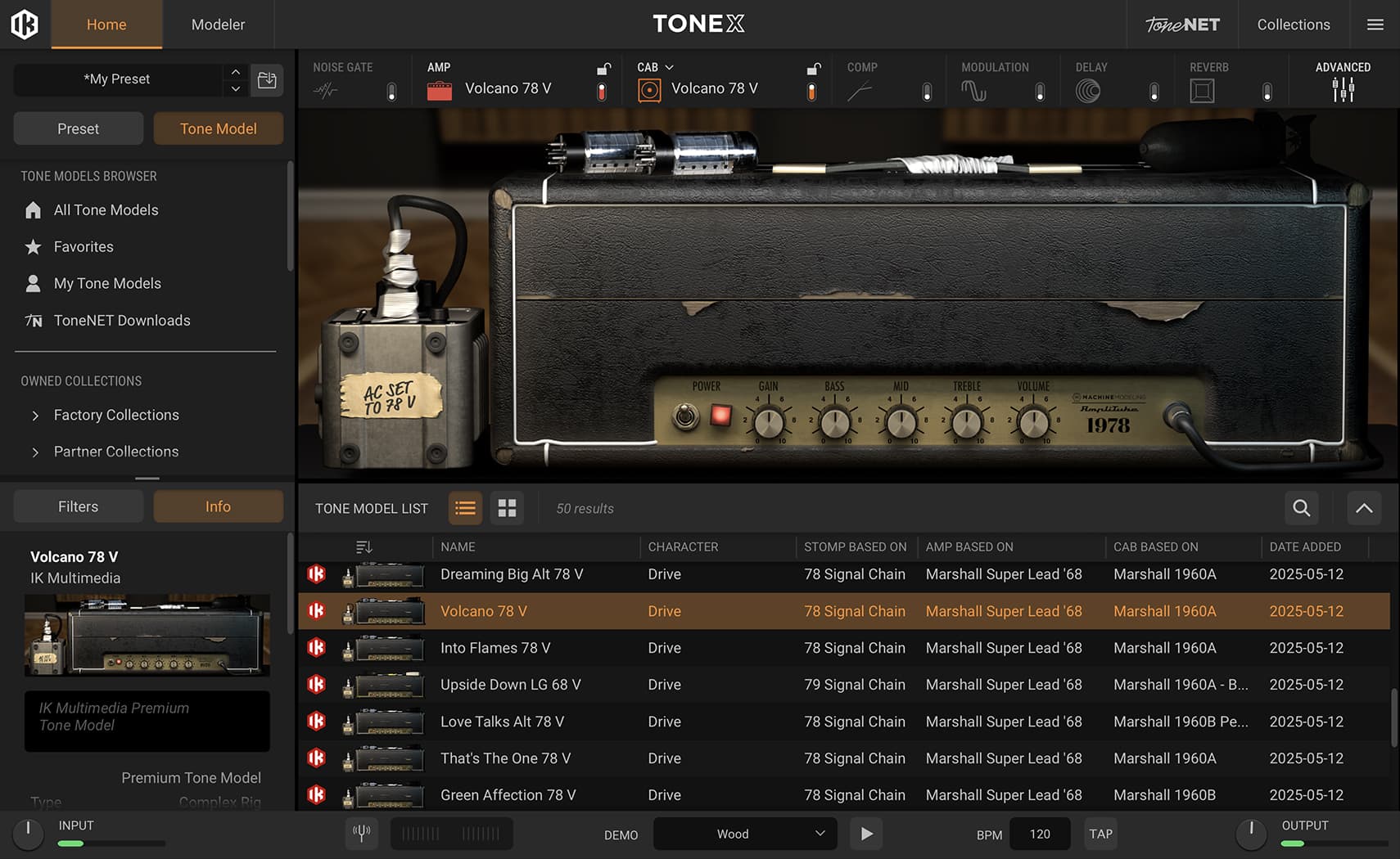 Ik Multimedia Tonex One Brown Sound Ltd White - Guitar amp modeling simulation - Variation 4