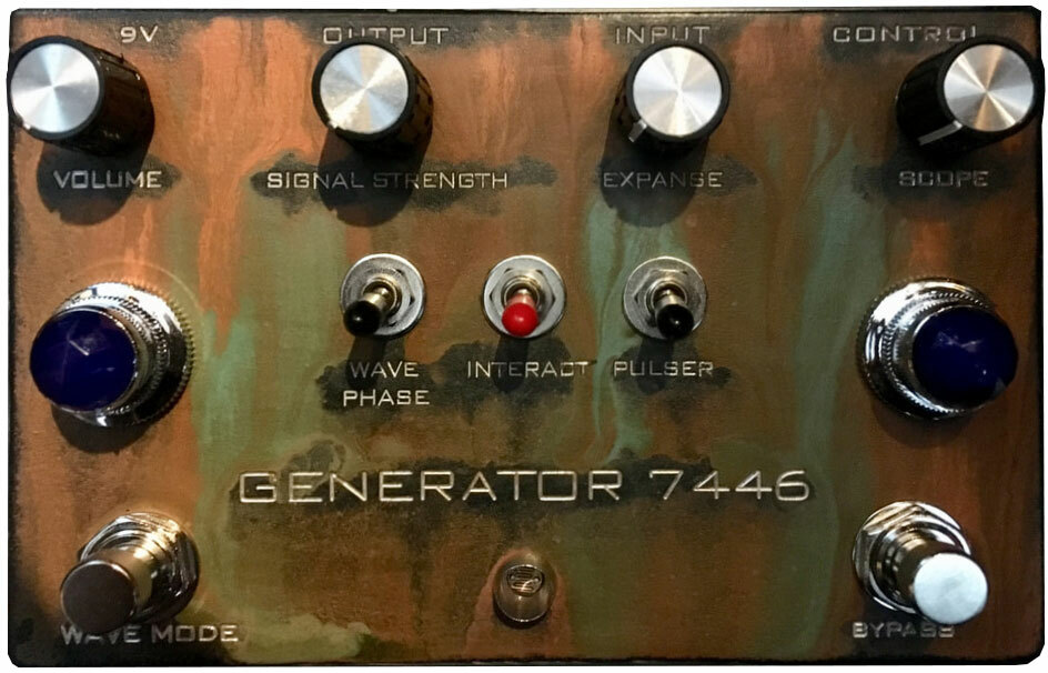 Industrialectric Generator 7446 Fuzz - Overdrive, distortion & fuzz effect pedal - Main picture