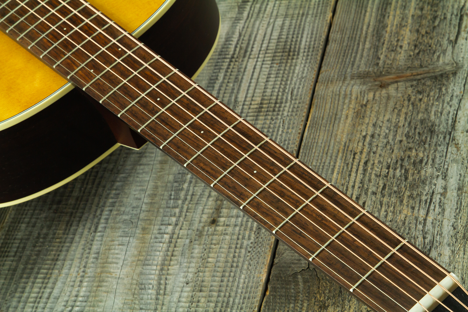 Iris Rcm-ooo 12-fret Epicea Cocobolo Rw #1672 - Relic Natural - Folk guitar - Variation 4