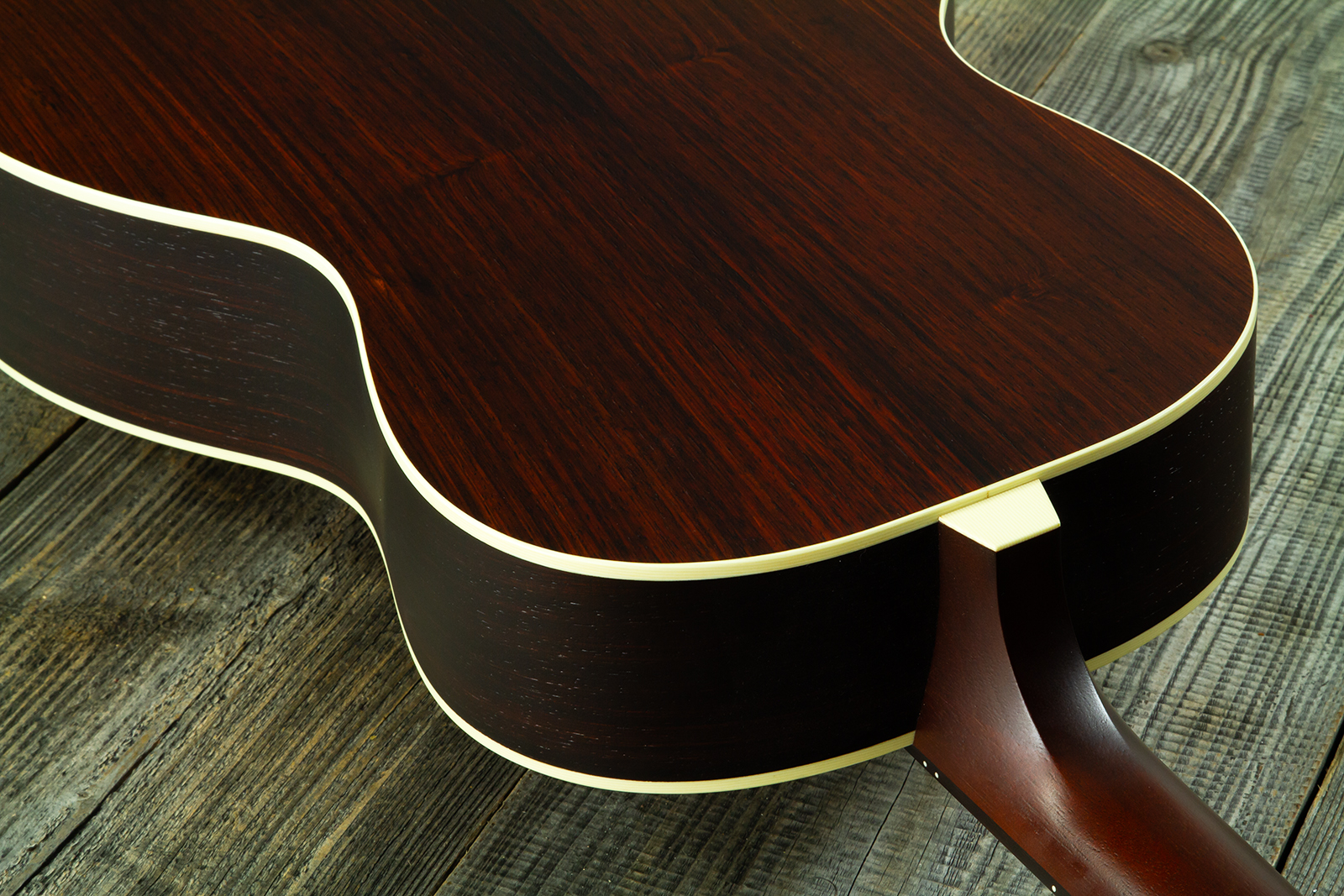 Iris Rcm-ooo 12-fret Epicea Cocobolo Rw #1672 - Relic Natural - Folk guitar - Variation 8