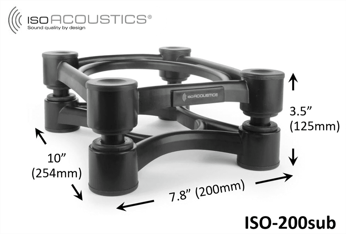 Isoacoustics Iso-200 Sub - Stand for studio - Variation 1