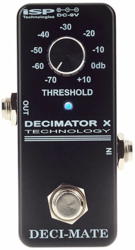 Isp Technologies Deci-mate Micro Decimator - Compressor, sustain & noise gate effect pedal - Main picture