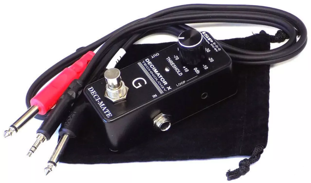 DECI-MATE　effect　gate　pedal　sustain　G　Micro　Compressor,　Decimator　noise　Isp　technologies