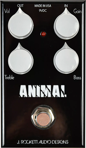 J. Rockett Audio Designs Animal Overdrive - Overdrive, distortion & fuzz effect pedal - Variation 1