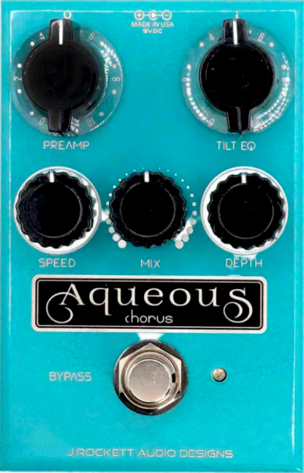 J. Rockett Audio Designs Aqueous Chorus - Modulation, chorus, flanger, phaser & tremolo effect pedal - Variation 1