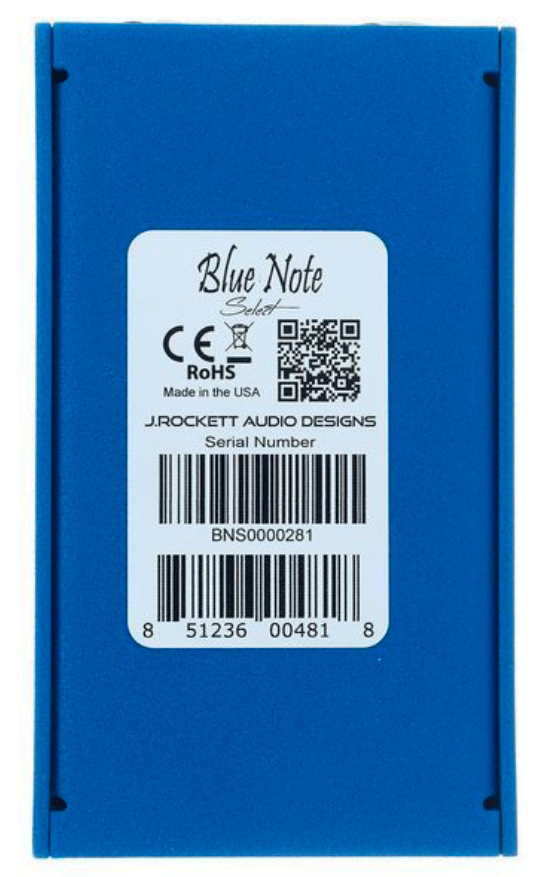 J. Rockett Audio Designs Blue Note Select Overdrive - Overdrive, distortion & fuzz effect pedal - Variation 2
