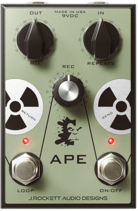 J. Rockett Audio Designs Ape Analog Preamp - Volume, boost & expression effect pedal - Main picture