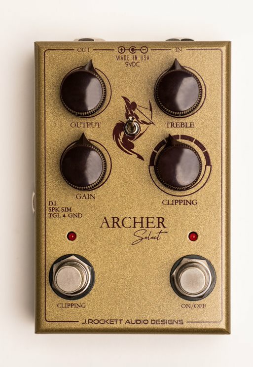 J. Rockett Audio Designs Archer Select Overdrive + Boost - Overdrive, distortion & fuzz effect pedal - Main picture