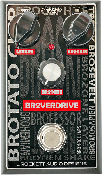 J. Rockett Audio Designs Broverdrive Overdrive - Overdrive, distortion & fuzz effect pedal - Main picture