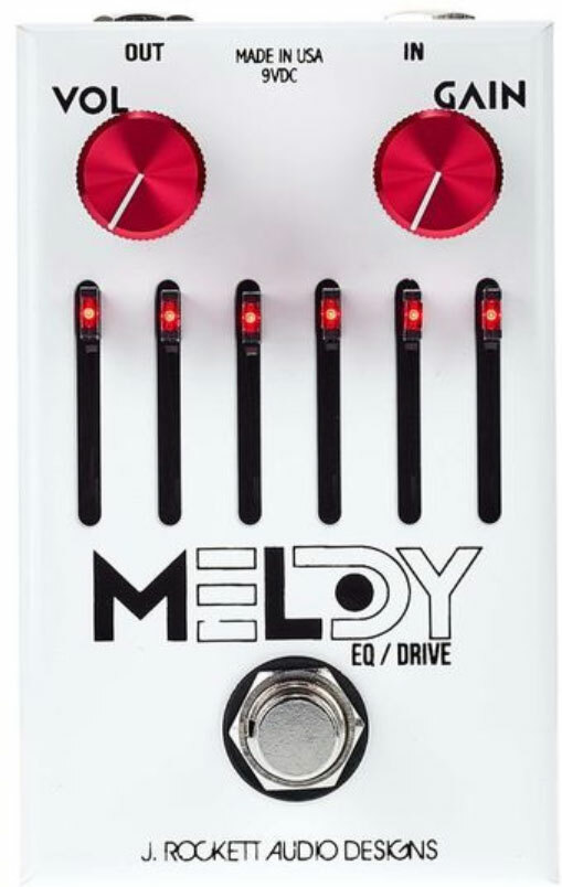 J. Rockett Audio Designs Melody Overdrive - Overdrive, distortion & fuzz effect pedal - Main picture