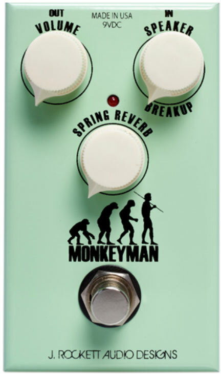 J. Rockett Audio Designs Monkeyman Overdrive - Reverb, delay & echo effect pedal - Main picture