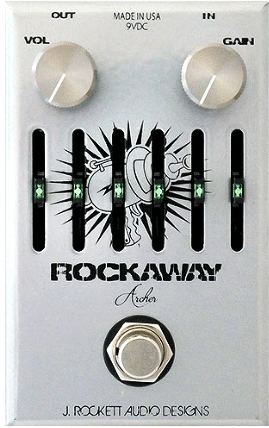 J. Rockett Audio Designs Rockaway Archer Overdrive Eq - Overdrive, distortion & fuzz effect pedal - Main picture