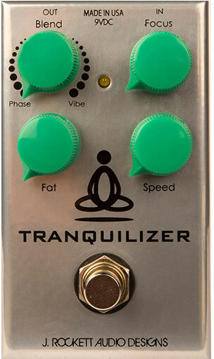 J. Rockett Audio Designs Tranquilizer - Modulation, chorus, flanger, phaser & tremolo effect pedal - Main picture