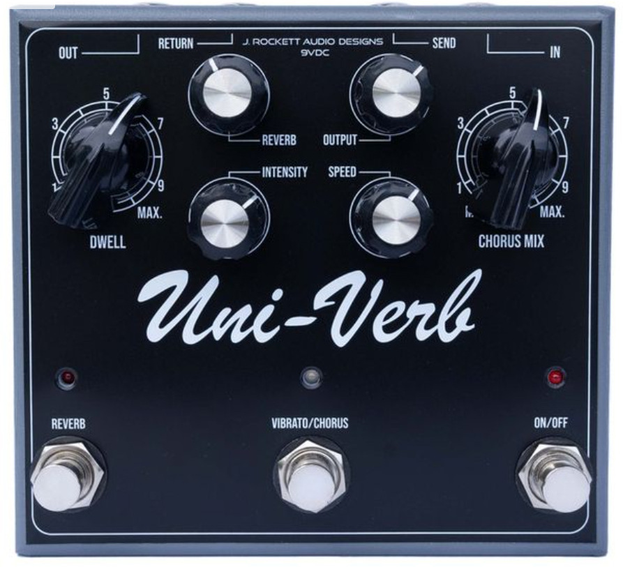 J. Rockett Audio Designs Uni-verb - Modulation, chorus, flanger, phaser & tremolo effect pedal - Main picture