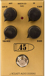 Overdrive, distortion & fuzz effect pedal J. rockett audio designs 45 Caliber