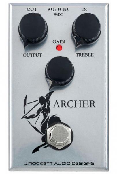 Overdrive, distortion & fuzz effect pedal J. rockett audio designs The Jeff Archer Overdrive