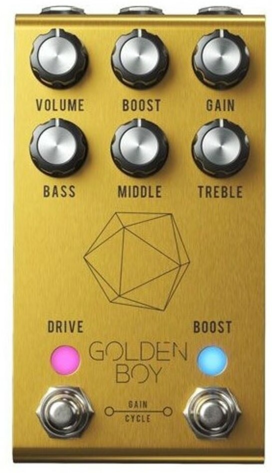 Jackson Audio Golden Boy - Overdrive, distortion & fuzz effect pedal - Main picture