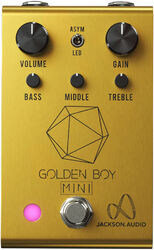 Overdrive, distortion & fuzz effect pedal Jackson audio Golden Boy Mini