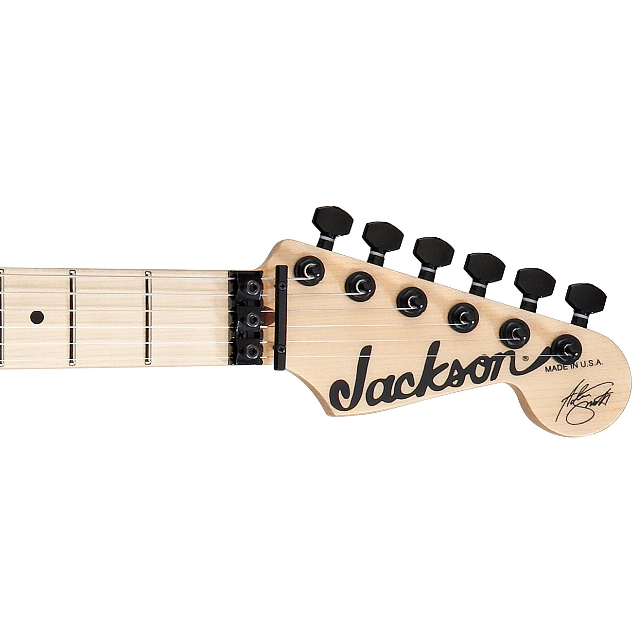 Jackson Adrian Smith San Dimas Sdx Signature Hss Fr Mn - Snow White - Str shape electric guitar - Variation 3
