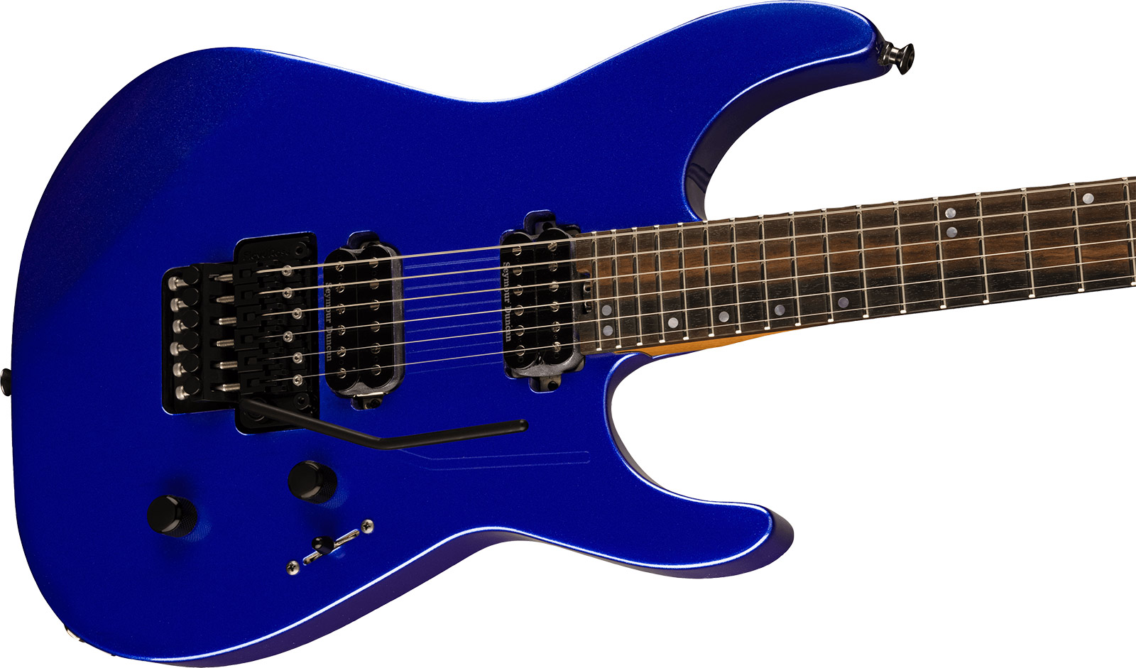 Jackson American Virtuoso 2h Seymour Duncan Fr Eb - Mystic Blue - Str shape electric guitar - Variation 2