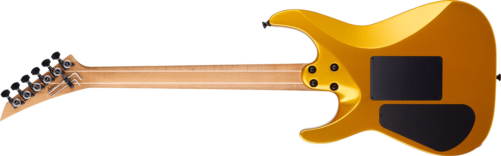 Jackson American Virtuoso Usa 2h Seymour Duncan Fr Eb - Gold Rush - Metal electric guitar - Variation 1